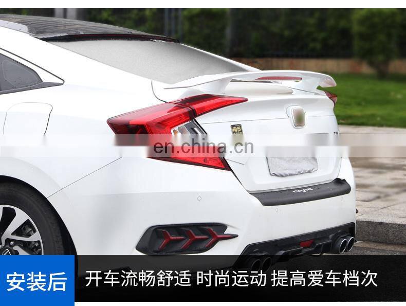 Auto Accessories Car Rear Lip Spoiler Truck universal Purpose High Quality Wing Kit Front Truck Lip