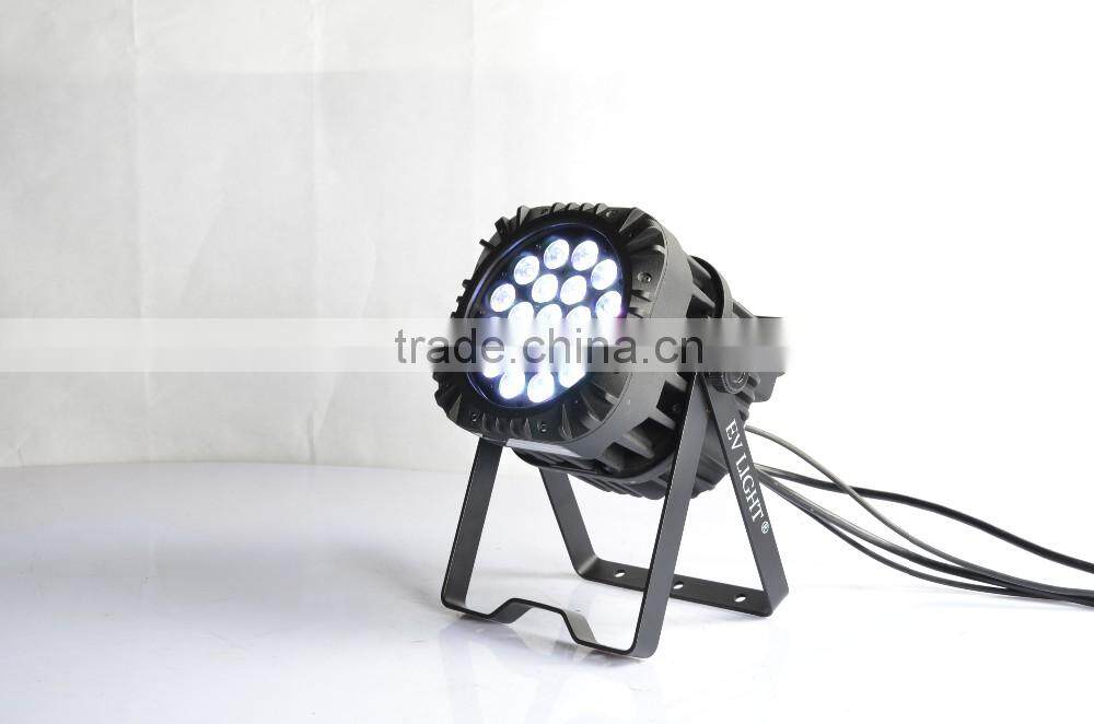 IP65 19pcs*10w LED Par can Lights Outdoor Waterproof RGBWA par Light
