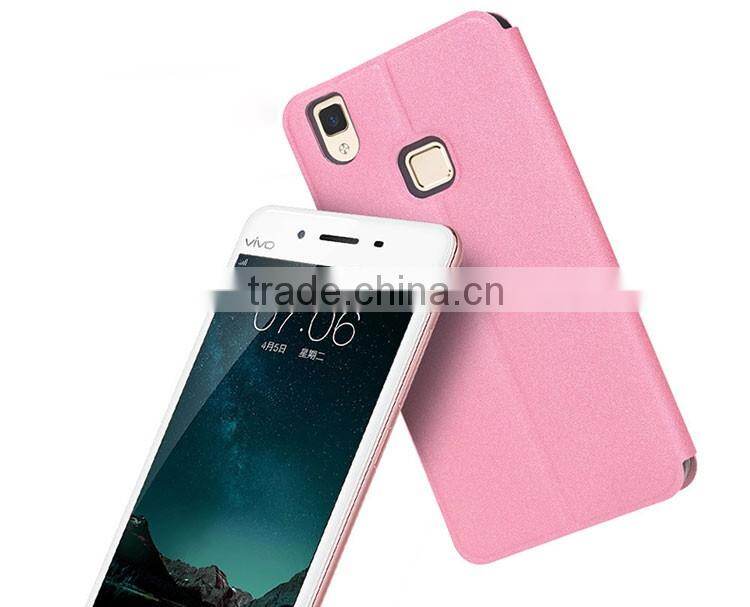 2016 New MOFi Case Housing for vivo V3, Mobile Phone Coque Leather Back Cover for vivo V3