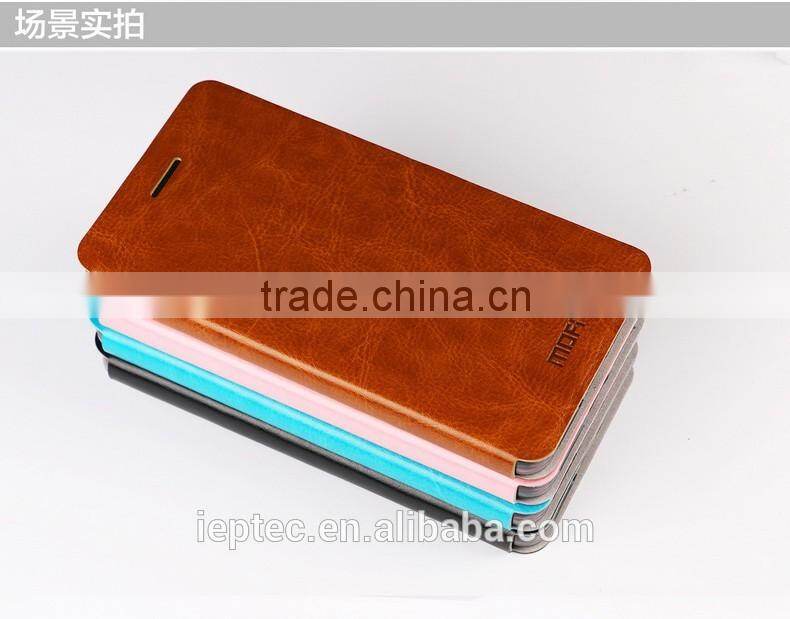 MOFi Case Funda Celular Housing for ZTE Grand X Max 2, Mobile Handset Coque Leather Flip Back Cover for Grand X Max2