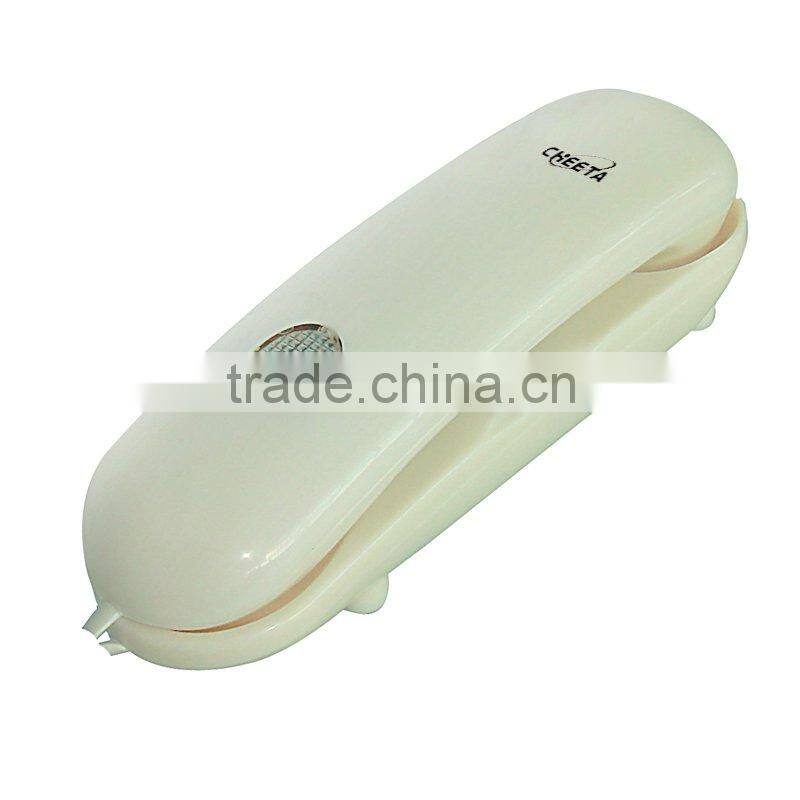 corded cheap mini basic telephone/modern design portable desktop trimline phone
