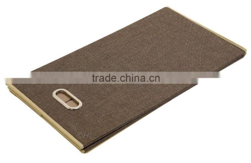 Folding cardboard laundry hamper Collapsible laundry Hamper with Magnetic Lid