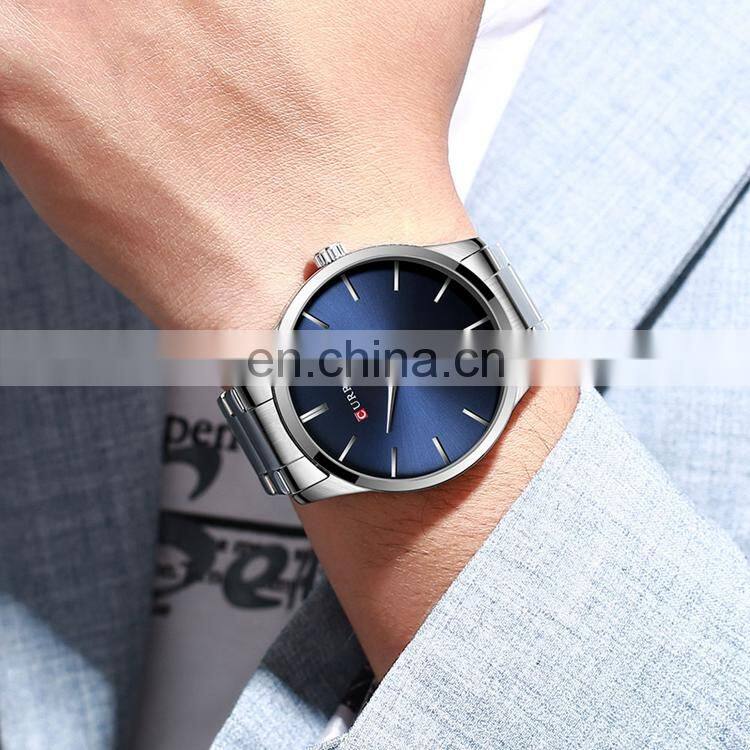 CURREN 8357 Charm Mens Watches Online Japanese Quartz Stainless Steel Strap Men Luxury Business Watches