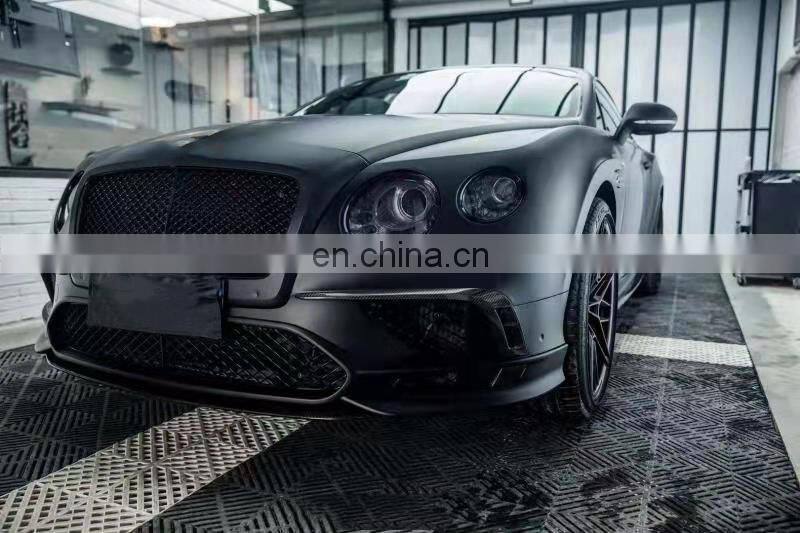 Runde Newest Front Rear Bumper Grills Fenders Sport Body Kit For Bentley 2012 Year Continental GT GTC Upgrade To 2018 Year