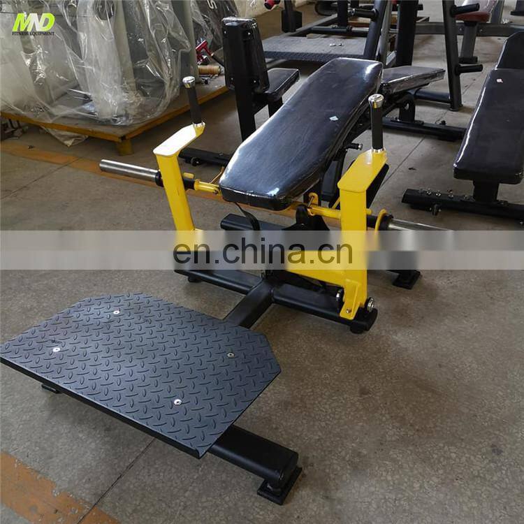 Sport Equipment Heavy Duty Free Weight Hip Thrust Plate Loaded Commercial Gym Equipment Glute Drive Machine