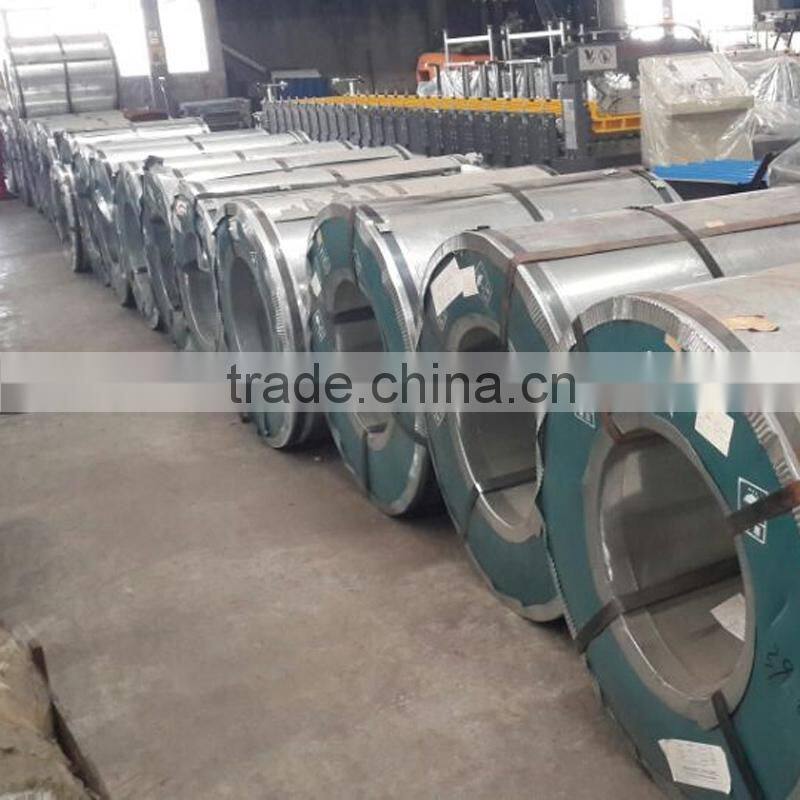 0.3mm thickness 1250mm width Galvanized Roll Forming Steel