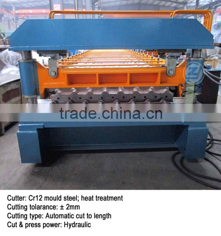 Trapezoidal Roof Panel Roll Forming Machine