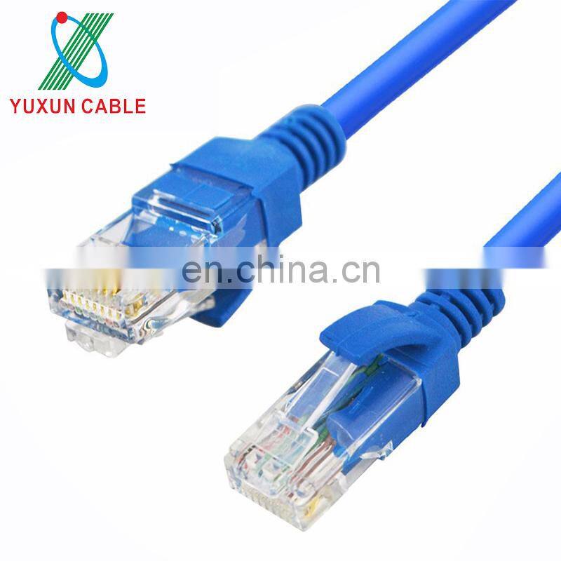 UTP 23AWG 4pair twisted LSZH lan cable CM indoor double jacket Brand Cat6a cable
