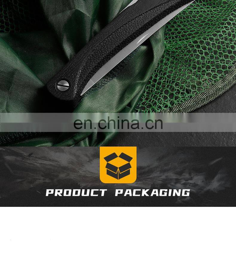 High quality black fish knife cordless fish knife fish filleting knife outdoor sports equipment in China