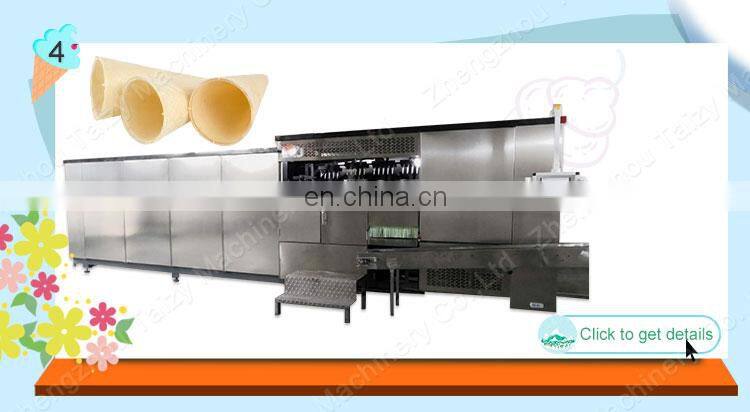 Suppliers waffle ice cream cone forming production line