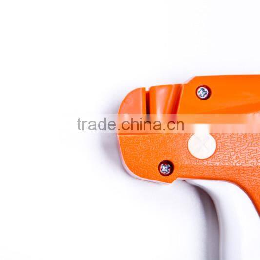 Fine fabric tag gun tag tool for clothing and towel price label