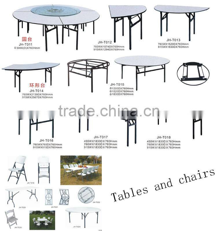 plywood PVC edge rectangular for dining in restaurant or hotel