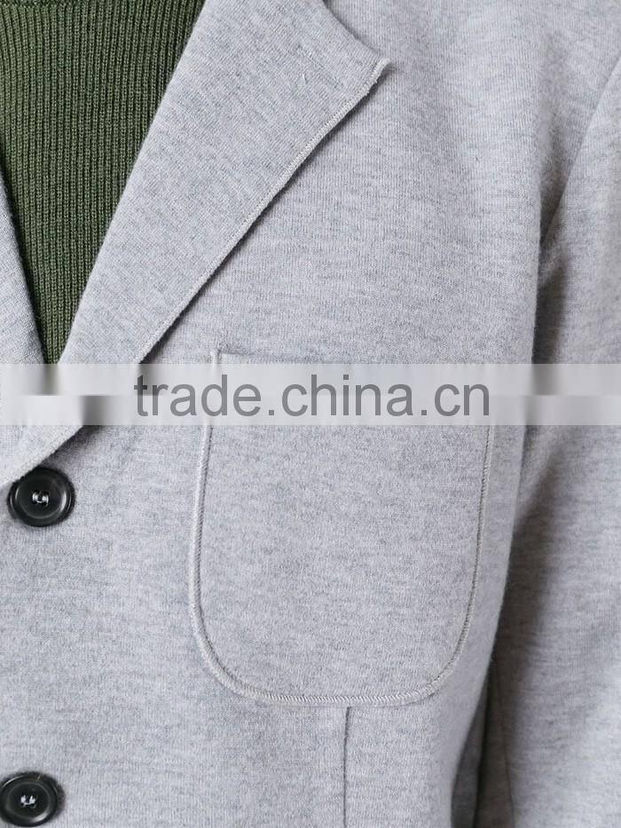 China wholesales casual light grey mens suit blazer