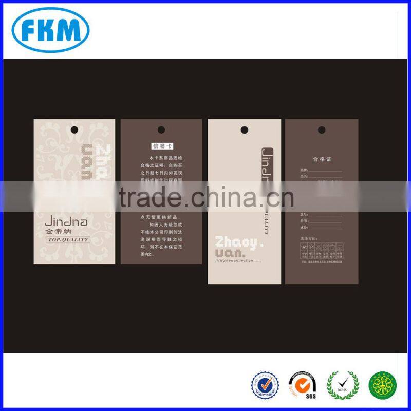 garment hang tags