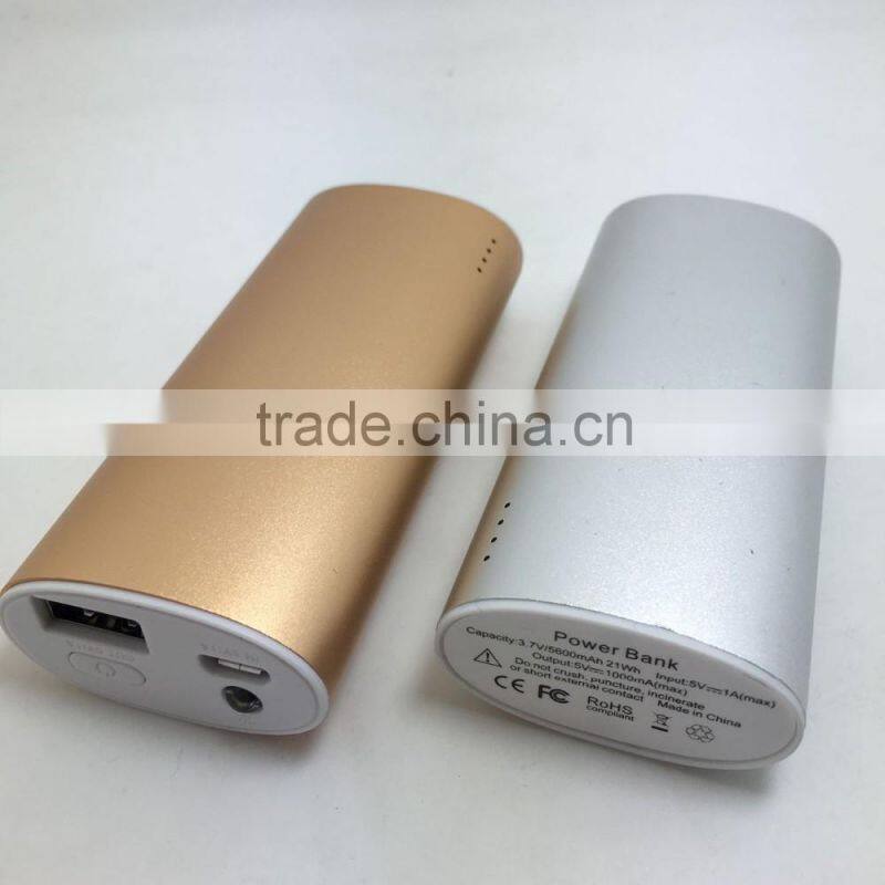 Real capacity 5200mah rohs power bank shenzhen factory for mobile phone