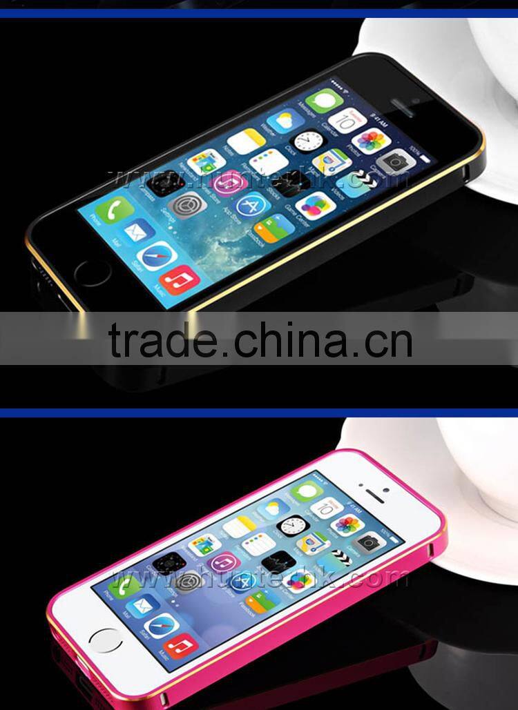 Simple Colorful Aluminum Metal Bumper Case For iPhone 6S