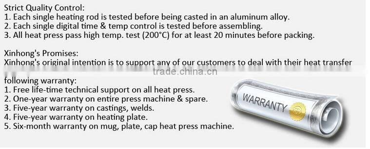 Reliable Manufacturer of dual heating plate heat press machine