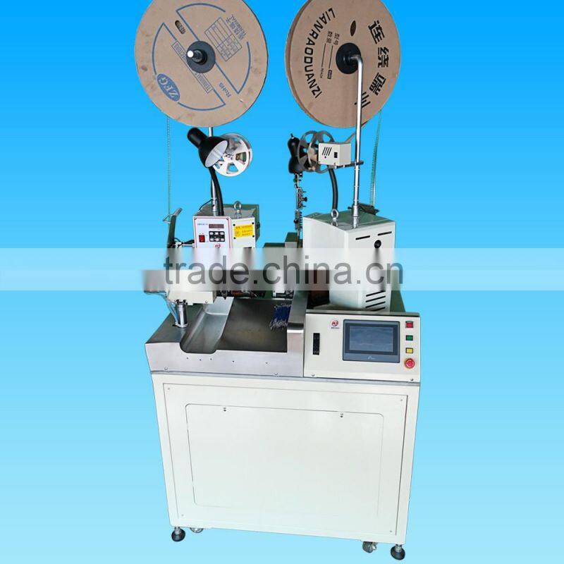 Automatic double ends terminal crimping machine(servo type)