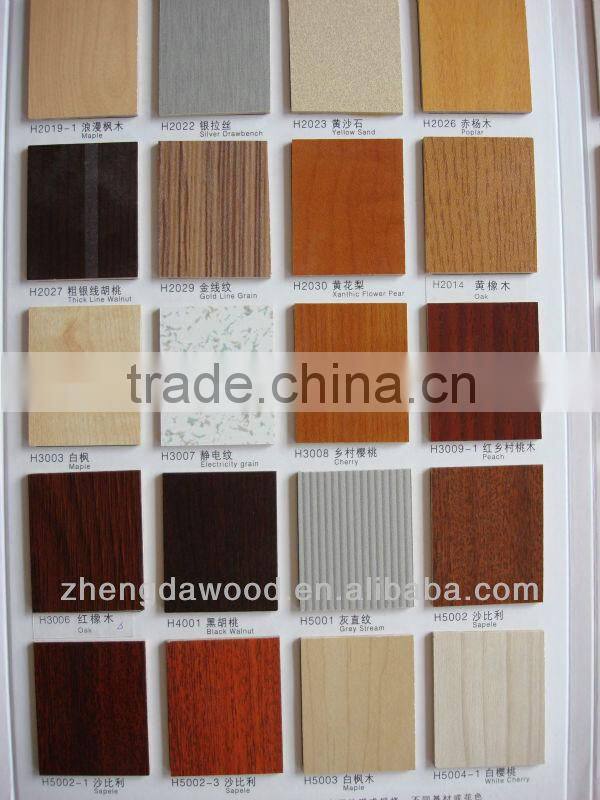 1220x2440mm popular core melamine faced plywood sheet