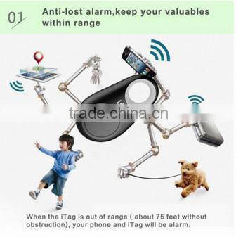 2015 New Products Keychain Anti-lost Alarm Bluetooth Anti lost Alarm,wristband anti lost alarm