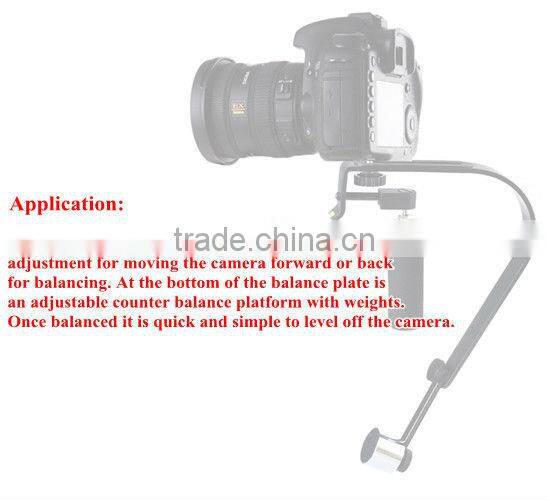 ET-DS02 Studio Steadicam Stabilizer for DSLR and Video Cameras, or Camcorder Steadicam video enhancer stabilizer
