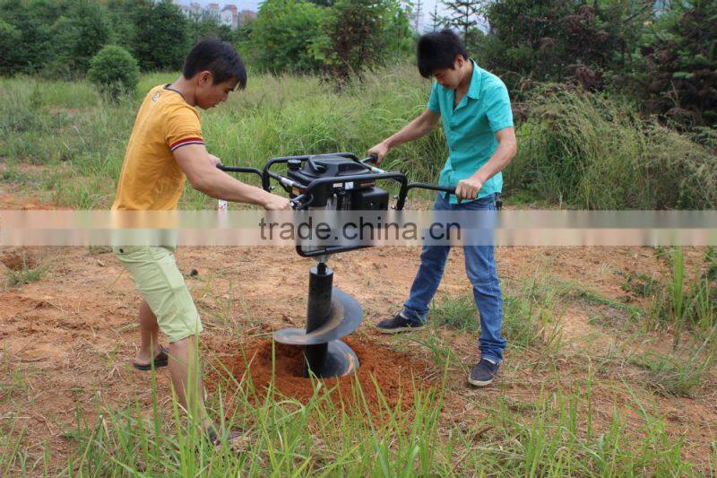 52cc earth auger ground hole drill earth auger hand hole digger