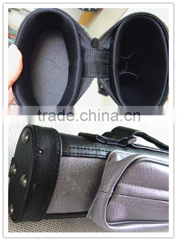 Professional Billiard Cue Case, 1/2 Joint Pool Cue Case, Billiard Leather Case