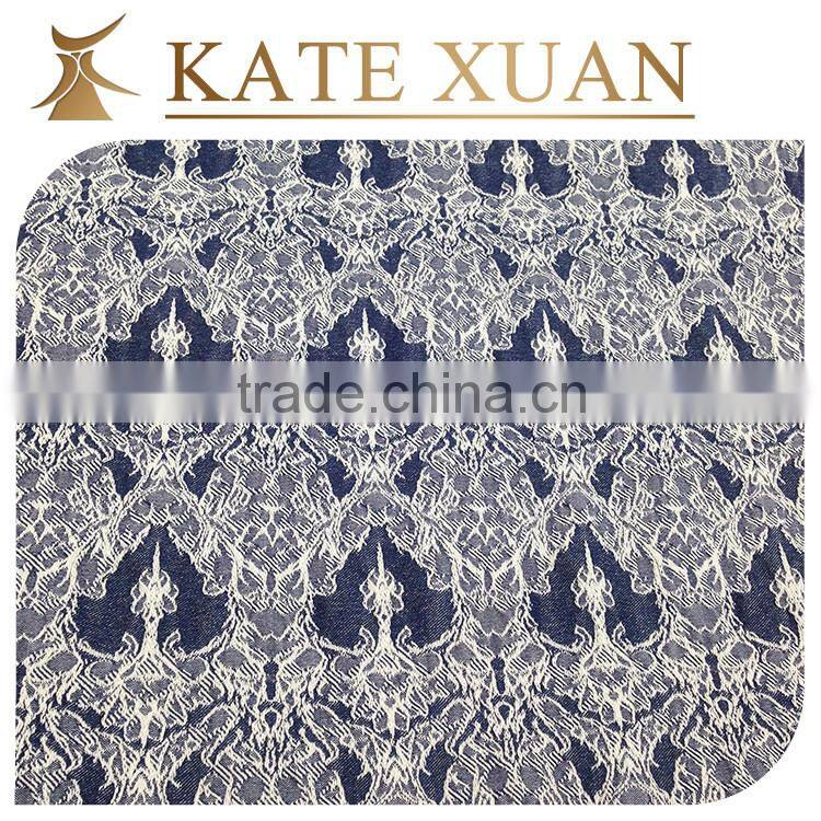 Custom printed 97 cotton 3 spandex fabric,nylon spandex satin jacquard fabric