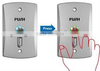 Bi-color LED push button, exit push button