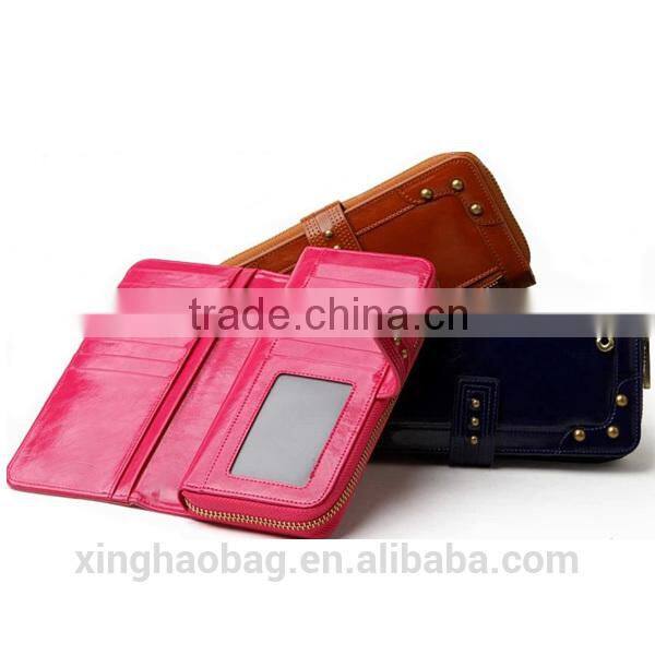 Multi-color Cute Girls Leather Wallet Paypal China Manufacture