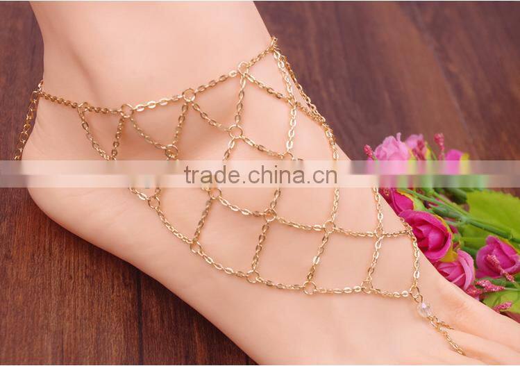 Unique Happiness transport bead retro anklets