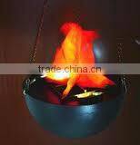 The chains mysterious connection flame silk fire lamp