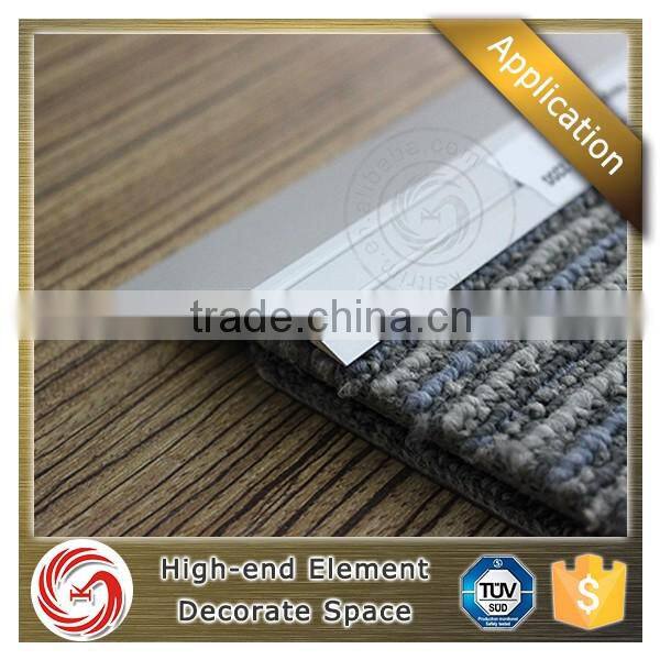Luxury metal aluminum carpet trim
