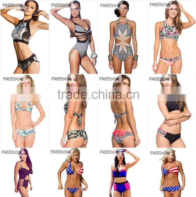 2016 Fashion Woman Sexy Swimsuit One Piece