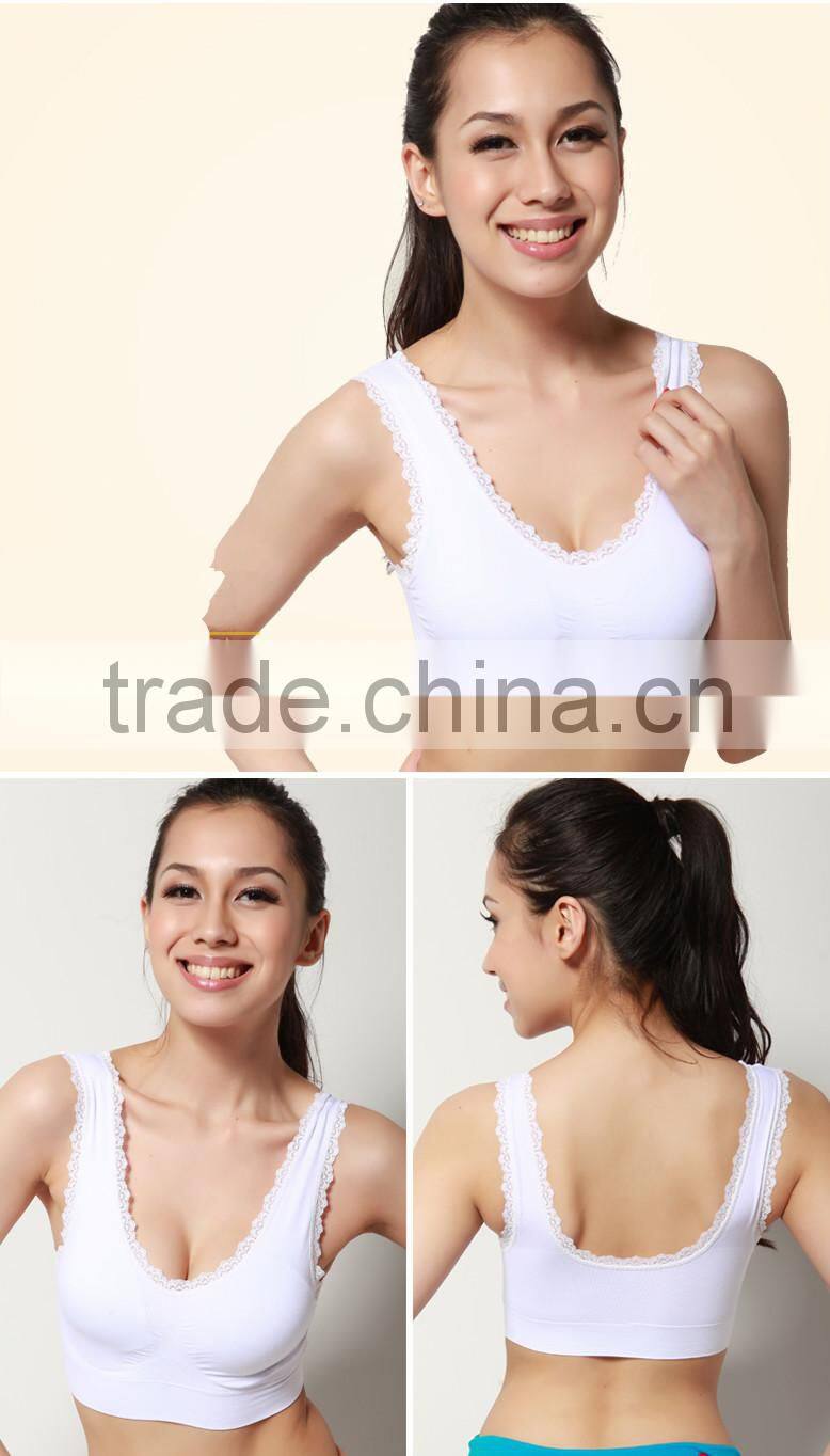 Seamless Colorful Gym Wear Sport Bra