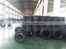 China Alibaba natrual rubber forklift tire, pneumatic solid tyre