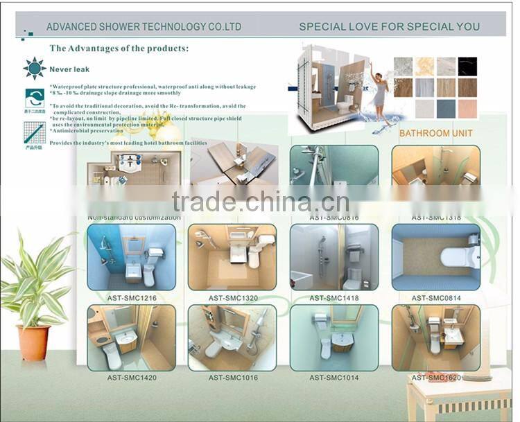 populer modular bathroom design with wash basin