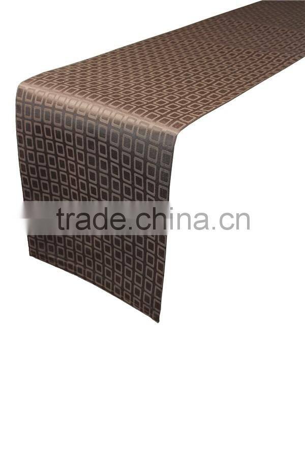 Hot Sale Polyester Cheap Jacquard Table Runner