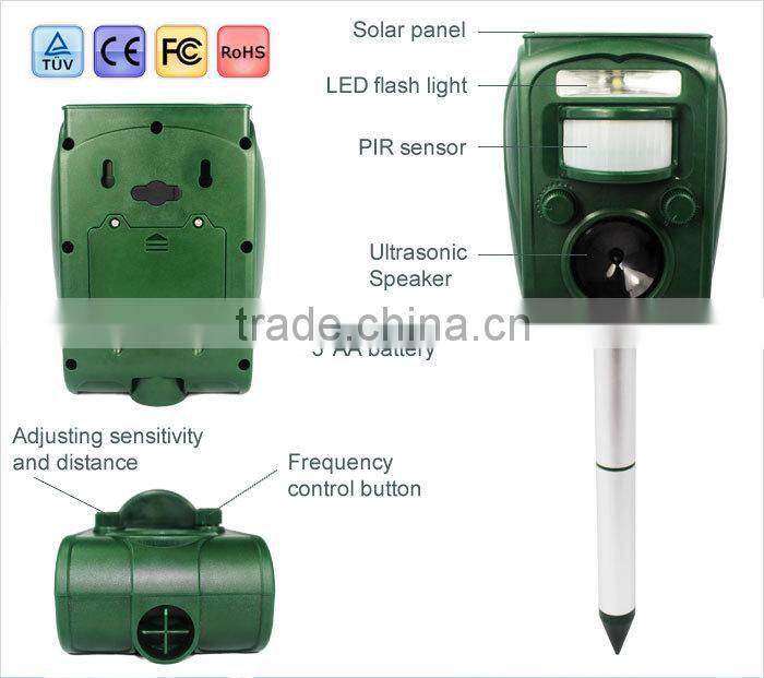 GH-501 PIR Ultrasonic Bird-Away bird repeller bird control device