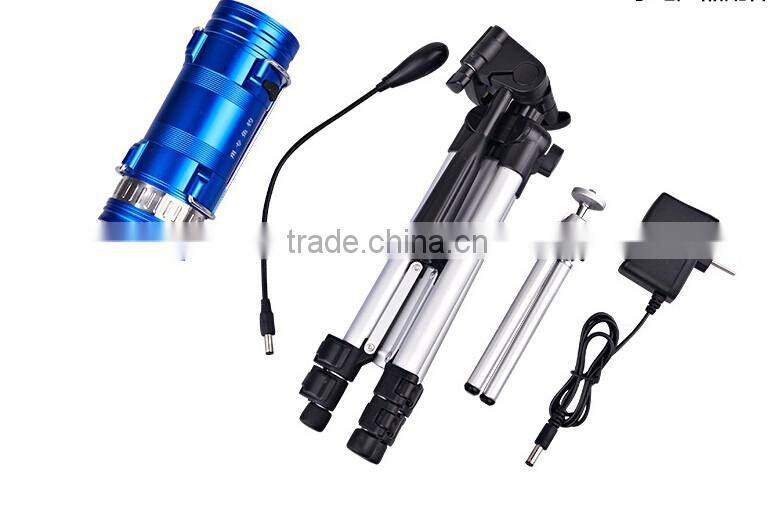 rechargeable dual blue white light with fish bait lights LED fishing float light