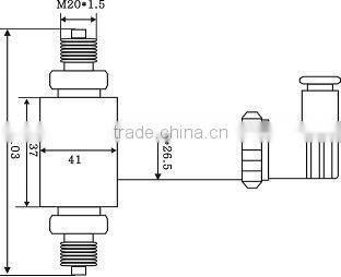 DPT721 insulate style, air, water, oil differential Pressure Transmitter, pressure sensor
