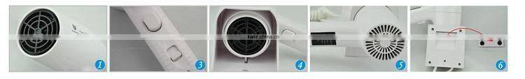 rechargeable hair dryer, Wall Mounting Plasti Hair Dryer with 110V or 220V