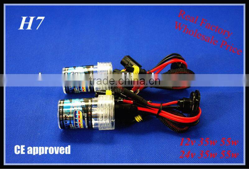 2013 Hottest Sale! Defeilang Real Factory HID xenon converse kit H7 super slim ballast high quality AC/DC 12V 24V 35W 55W