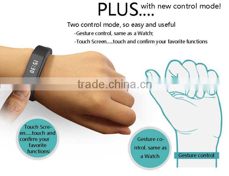 Soft IP67 rubber smart mi band