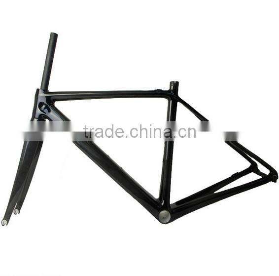 only 950g carbon road bike frame set 45/47/50/53/56/59cm headset 1-1/8"-1-1/2"