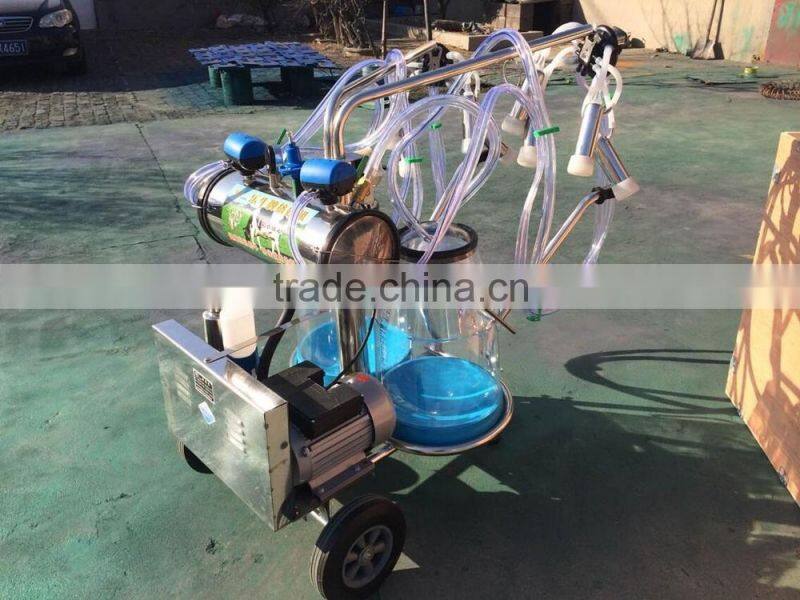 Staineless steel bucket lid with seal for milking machine