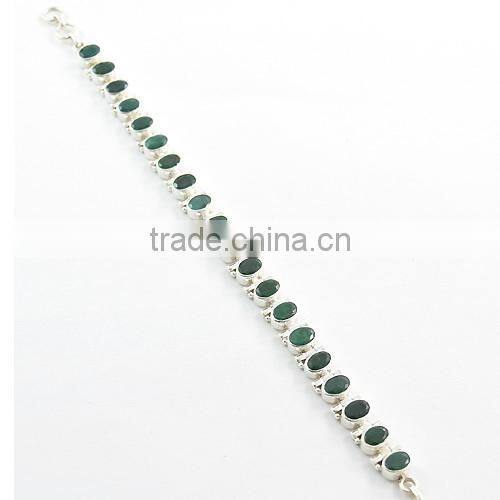 sterling silver 925 jewelry bracelet women silver jewelry blue fire labradorite bracelet