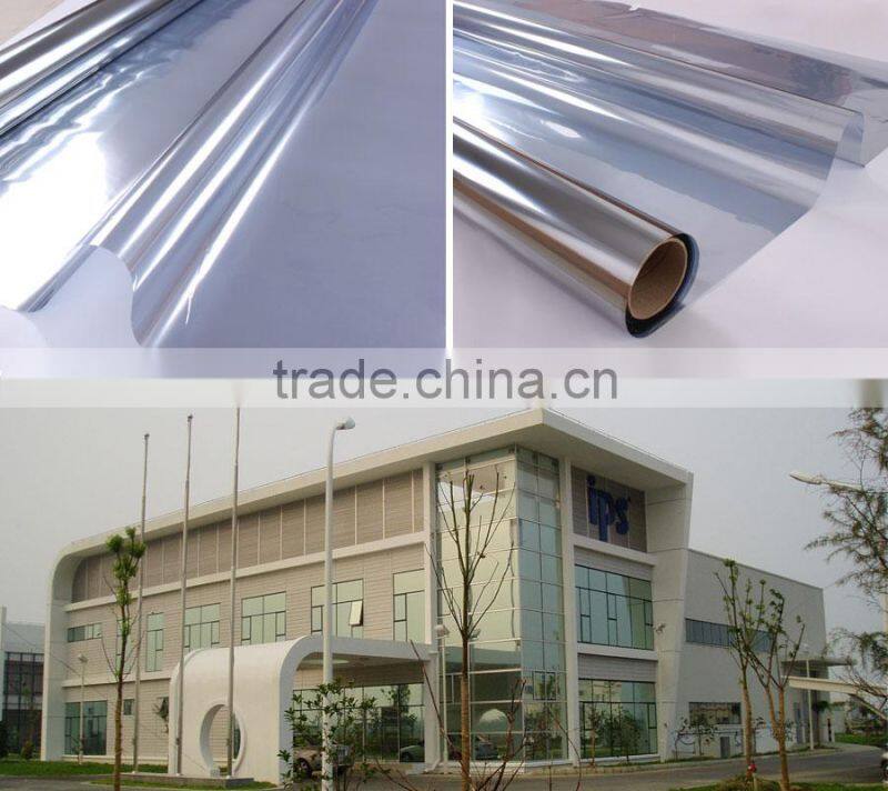 self adhesive film full body sliver mirro with size 1.52x30m each roll