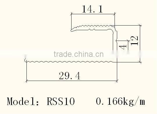 popular aluminum Tile Trim profile, aluminum floor profile