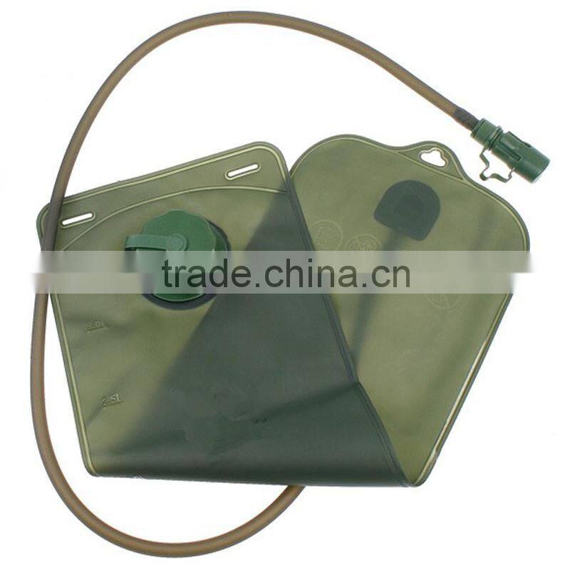 Outdoor camping hiking collapsible water bladder plastic water tank